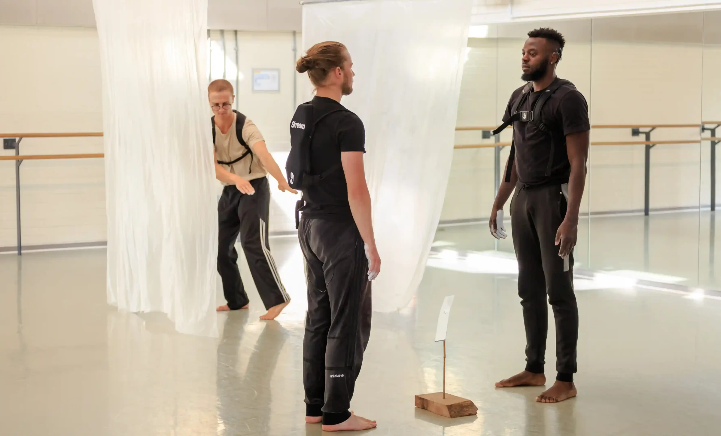 Photo of dancers for Surface Area by TAC Design